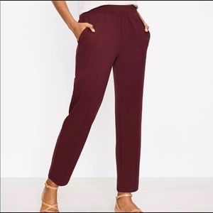 Loft pleated, work pants